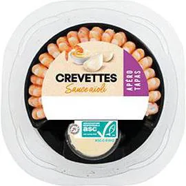 Crevette sauce Aïoli (130g)