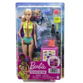 Poupée Barbie Marine - Biologiste avec accessoires (l'unité)