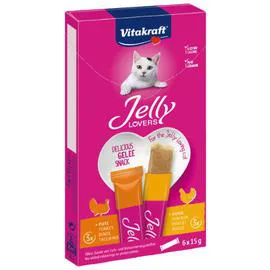 Friandise pour chat poulet & dinde Jelly lovers (6x15g)