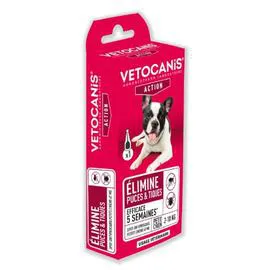 Antiparasitaire pour chien traitement puces & tiques fipronil (0,67ml)