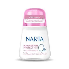 NARTA Déodorant Magnésium Protect 48H Hypoallergénique 50ml