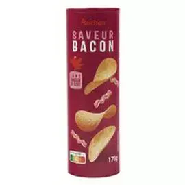 AUCHAN Tuiles saveur bacon 170g
