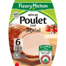 Rôti cuit halal (180g)