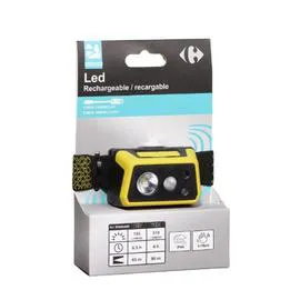 Torche frontale rechargeable (l'unité)