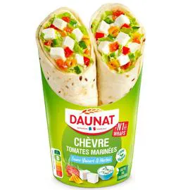 Wrap Chèvre Tomates marinées (190g)