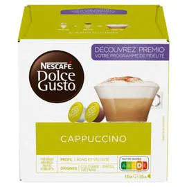 Capsules de café cappucino (349g)