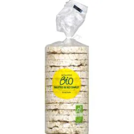 MONOPRIX BIO Galettes de riz complet bio 115g