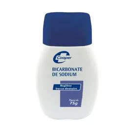 Bicarbonate de sodium pour hygiène bucco-dentaire (75g)