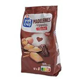 MARQUE REPÈRE, P'TIT DÉLI Madeleine Coquilles napées chocolat 300g