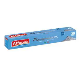 Papier aluminium Gaufré - Rouleau 20m (20m)
