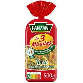 PANZANI Torti légumes Cuisson rapide 500g