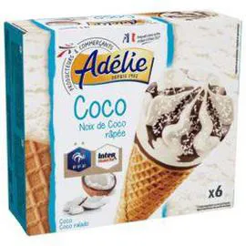 Glace coco noix de coco râpée (6x120ml)