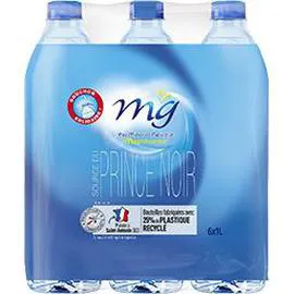 Eau minérale naturelle magnésienne Source Prince Noir (4x1,5l)