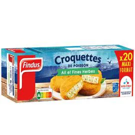 Poisson pané croquettes ail et fines herbes (1kg)