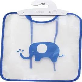 Bavoir bleu (l'unité)