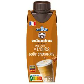 Boisson lactée au café gout spéculoos (25cl)