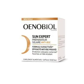 Complément Alimentaire Bronzage Préparateur Solaire Anti-Âge Sun Expert (x30)