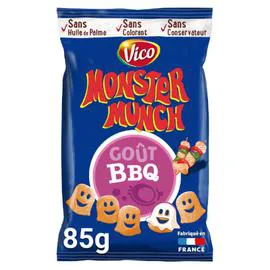 VICO, MONSTER MUNCH Biscuits apéritifs goût barbecue 85g