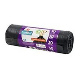 MARQUE REPÈRE, ELEMBAL Sacs poubelle 30L Poignées coulissantes - x20 x20
