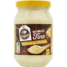 Mayonnaise fine moutarde à l'ancienne (235g)