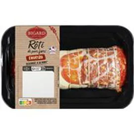 Rôti de porc farci Au chorizo et fromage (500g)