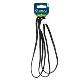 Bandeaux Elastique Fin Noir (x3)