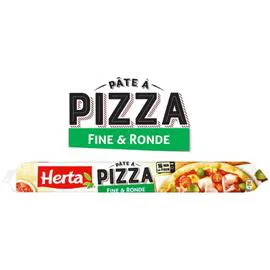 HERTA Pâte à pizza fine et ronde 265g