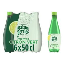 Boisson Gazeuse aromatisée Citron Vert (6x50cl)