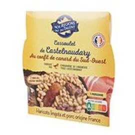NOS RÉGIONS ONT DU TALENT Cassoulet confit de canard 300g