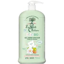 Gel lavant douceur corps et cheveux bébé BIO (750ml)