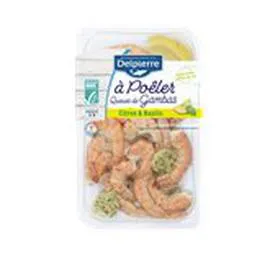 Queues de crevettes cuites réfrigérées aux citron e... (200g)