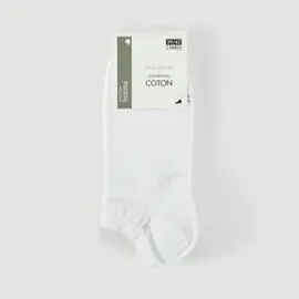 MONOPRIX HOMME Monoprix Lot De 3 Paires De Chaussettes Ultra-Courtes En Jersey Gris T39/42 l'unité