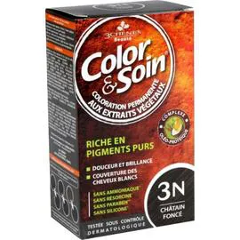 Coloration Châtain Foncé (l'unité)