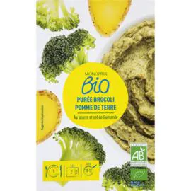 MONOPRIX BIO Purée brocoli pomme de terre bio 200g