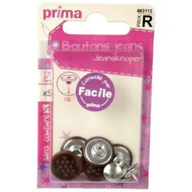LA BROSSE ET DUPONT, PRIMA Bouton 17mm x5 x5