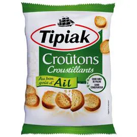 TIPIAK Croûtons à l'ail 75g