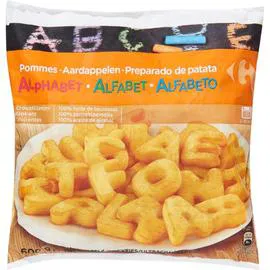 CARREFOUR Pommes de terre Alphabet 600g