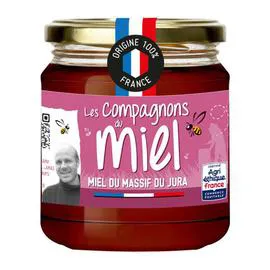 LES COMPAGNONS DU MIEL Miel Liquide Du Massif Du Jura - France 375g