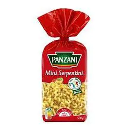 PANZANI Pâtes Mini Serpentini 500g