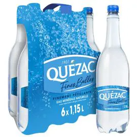 Eau minéral naturelle gazeuse fines bulles (6x1,15l)