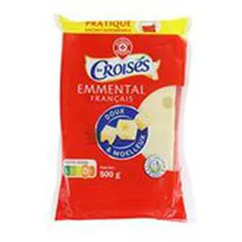 MARQUE REPÈRE, LES CROISÉS Emmental Français 500g