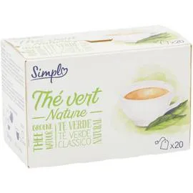 Thé vert nature (20x1,4g)