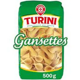MARQUE REPÈRE, TURINI Pâtes gansettes 500g