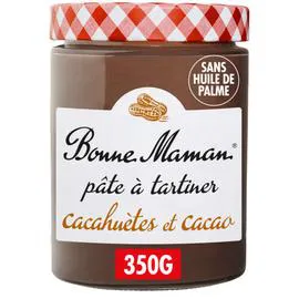 BONNE MAMAN Bonne Maman Pâte à Tartiner Cacahuète et Cacao 350g