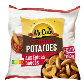 MCCAIN Potatoes aux épices douces 780g