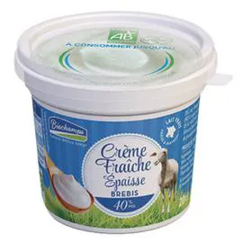 Biochamps Crème Fraîche au Lait de Brebis Bio (20cl)