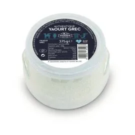 Yaourt grecque nature (375g)