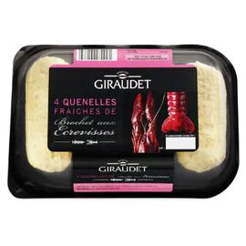 Quenelles fraîches de brochet aux écrevisses (320g)