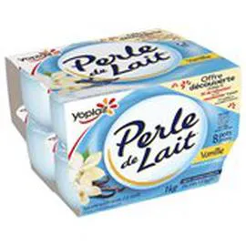 Spécialité laitière vanille (8x125g)