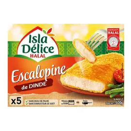 Escalopines de dinde halal (500g)